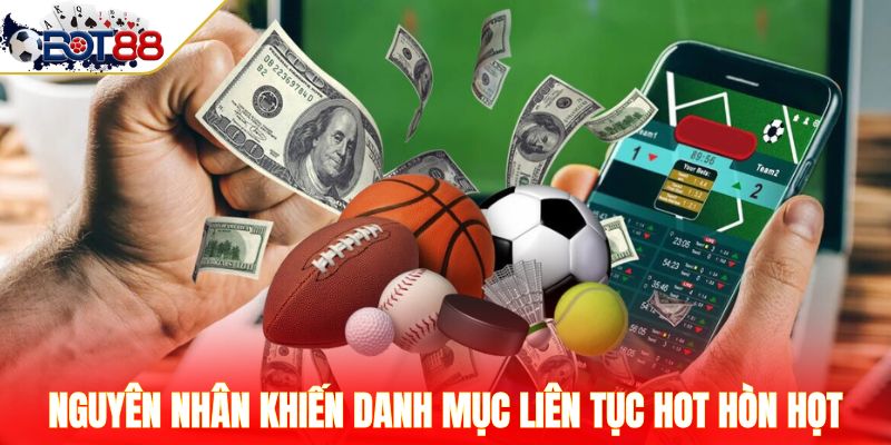 Nguyên nhân khiến danh mục liên tục hot hòn họt